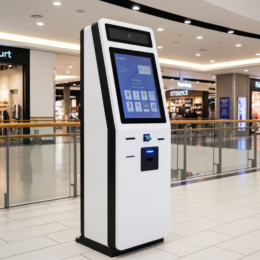 Retail Digital Display Kiosk